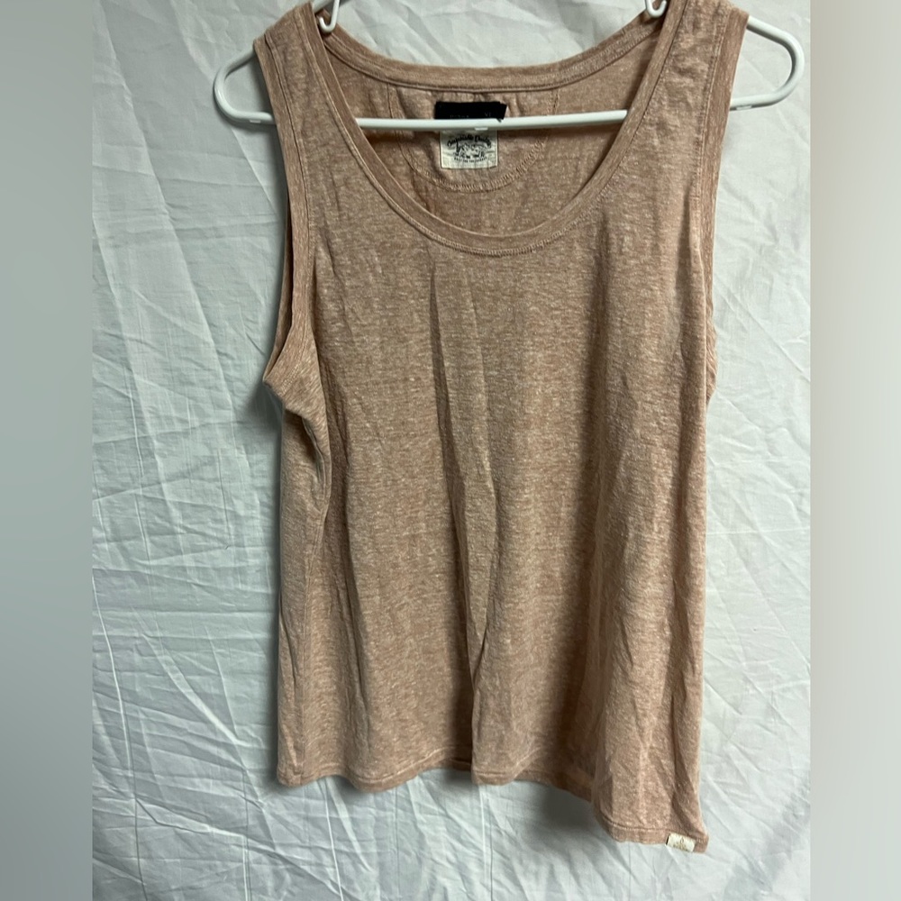 Prana Beige/pinkish tank top size xl